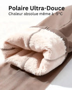 Collant polaire effet peau nue